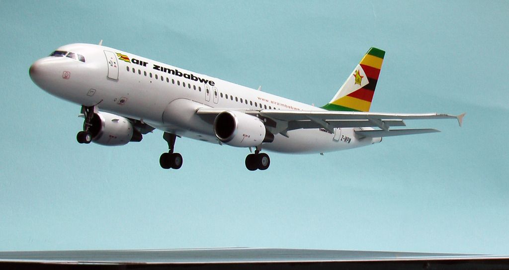 1/144 Air Zimbabwe A320 Ready for Inspection Aircraft